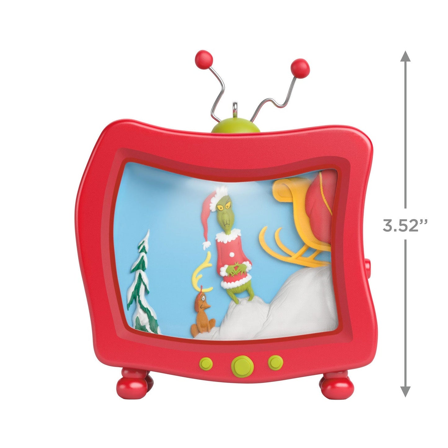 Dr. Seusss How the Grinch Stole Christmas! How Could It Be So, 2023 Keepsake Ornament With Light and Sound
