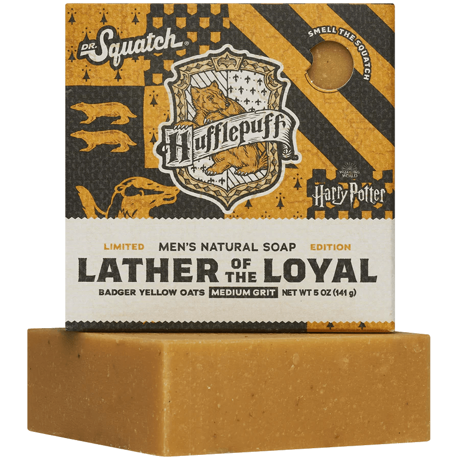 Dr. Squatch All Natural Soap, Harry Potter (4-Pack)