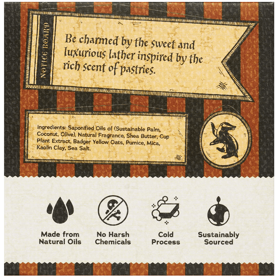 Dr. Squatch All Natural Soap, Harry Potter (4-Pack)