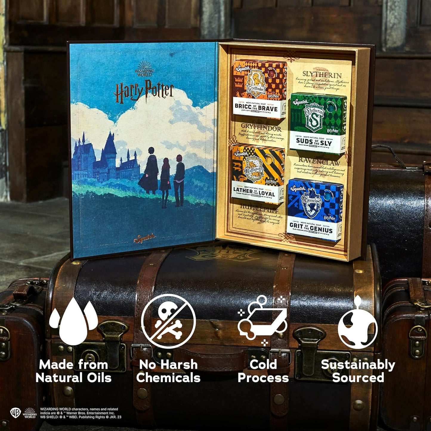 Dr. Squatch All Natural Soap, Harry Potter Collection (Limited Edition)