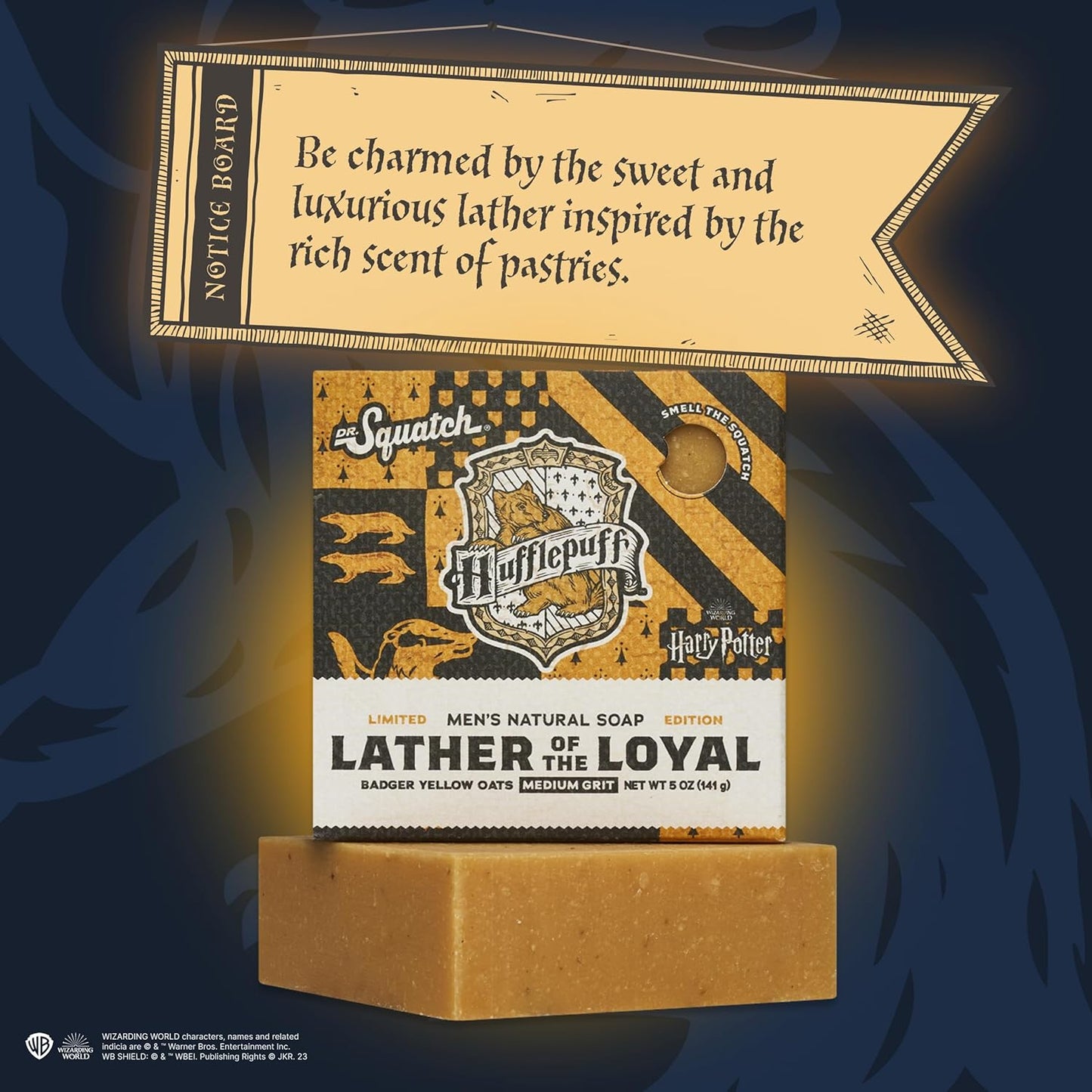 Dr. Squatch All Natural Soap, Harry Potter Collection (Limited Edition)