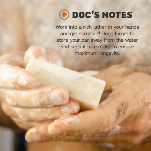 Dr. Squatch Bar Soap for Men, 3 Pack, Bay Rum