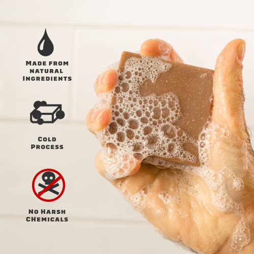 Dr. Squatch Bar Soap for Men, 3 Pack, Bay Rum