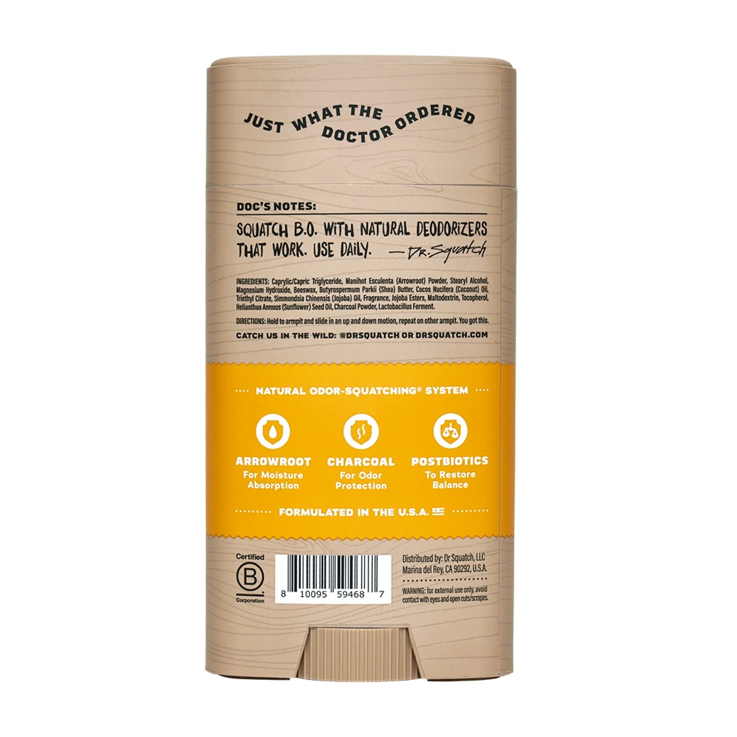 Dr. Squatch Deodorant - Summer Citrus