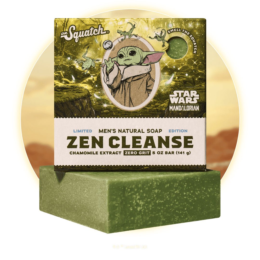 Dr. Squatch Star Wars - Mandalorian - Zen Cleanse Soap
