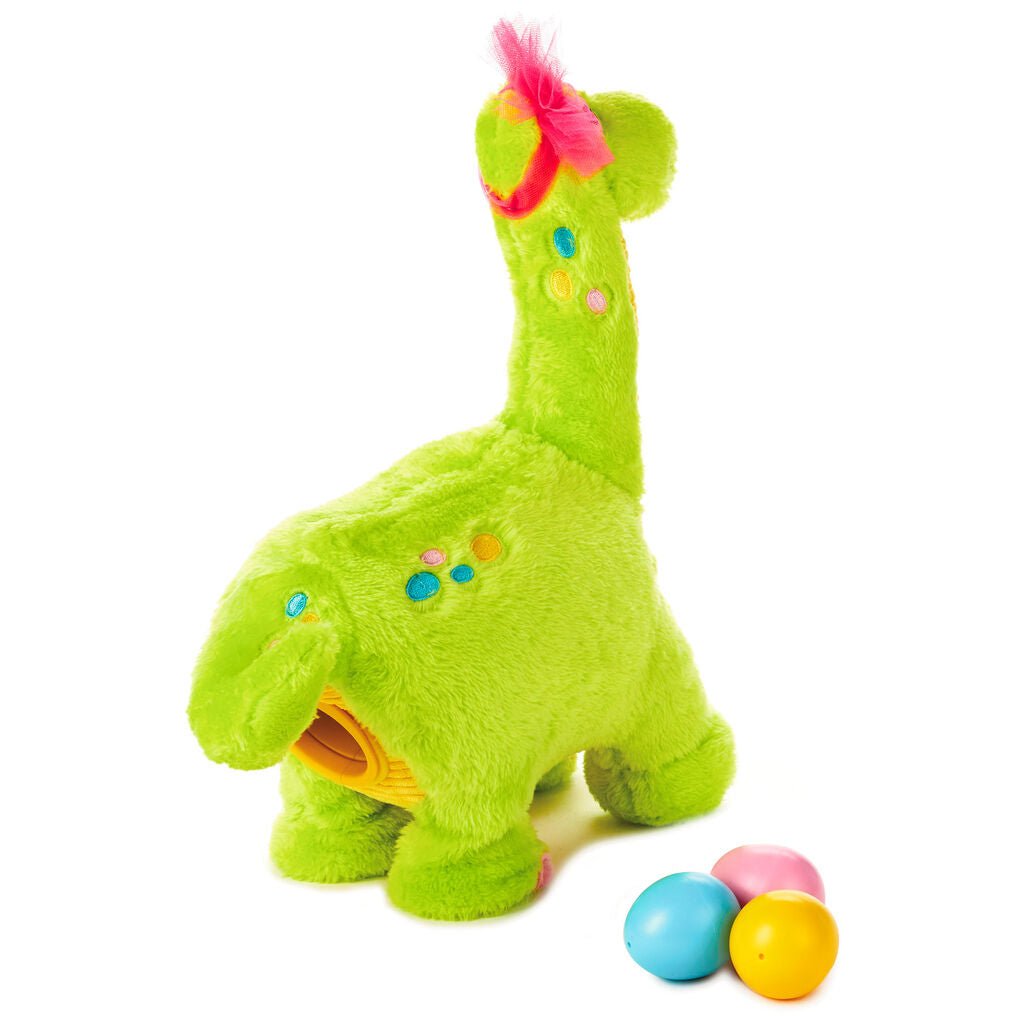 Easter Egg Layin' Dino Musical Stuffed Animal, 12"H