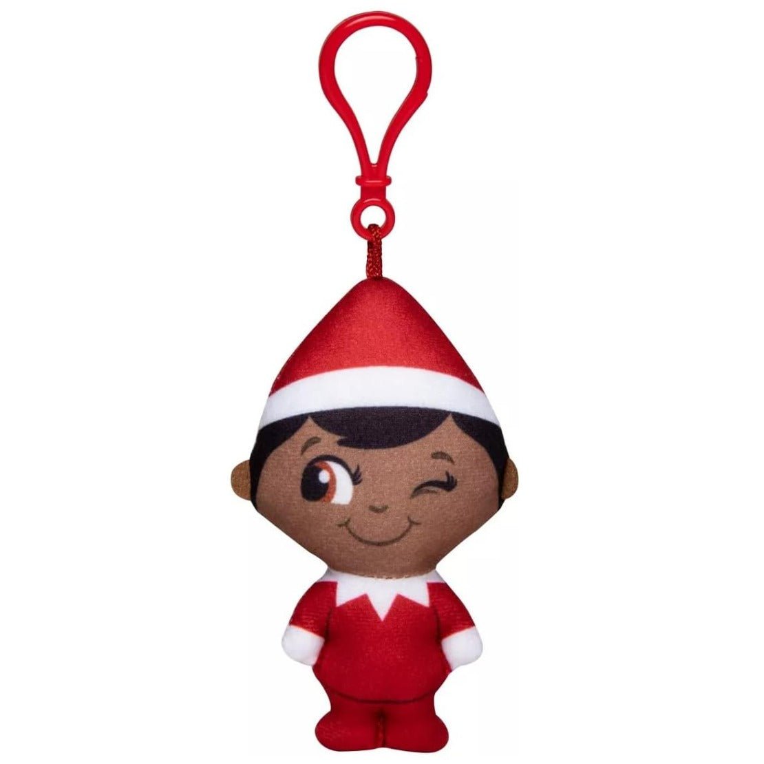 Elf on the Shelf Plushee Pals Mini Clip - On – Dark Boy, 4"
