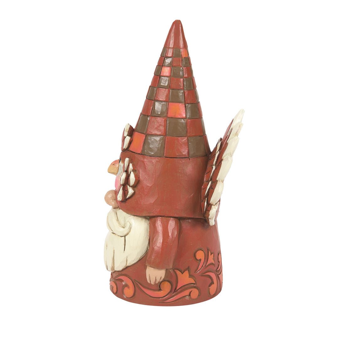 Enesco Jim Shore Heartwood Creek Harvest Turkey Gnome Gobble Figurine