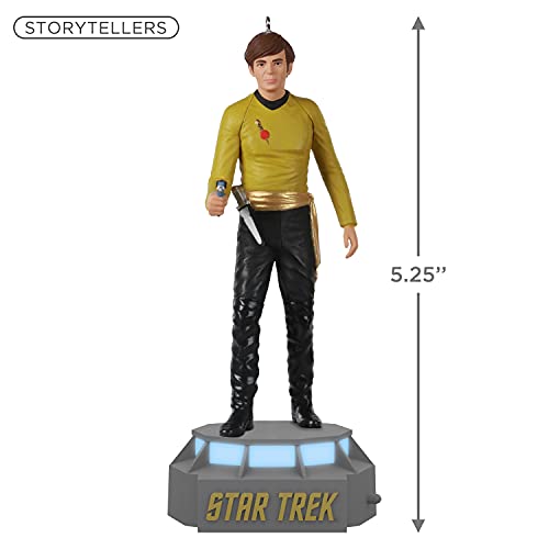 Ensign Pavel Chekov, Star Trek Storytellers Collection Ornament, 2021 Hallmark Keepsake Light and Sound