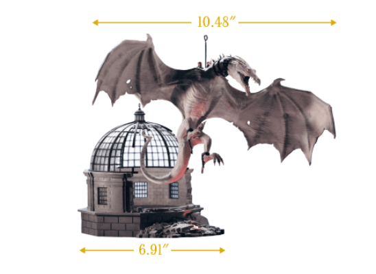 Escape from Gringotts Exclusive Harry Potter Keepsake Ornament Set