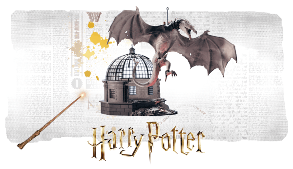 Escape from Gringotts Exclusive Harry Potter Keepsake Ornament Set