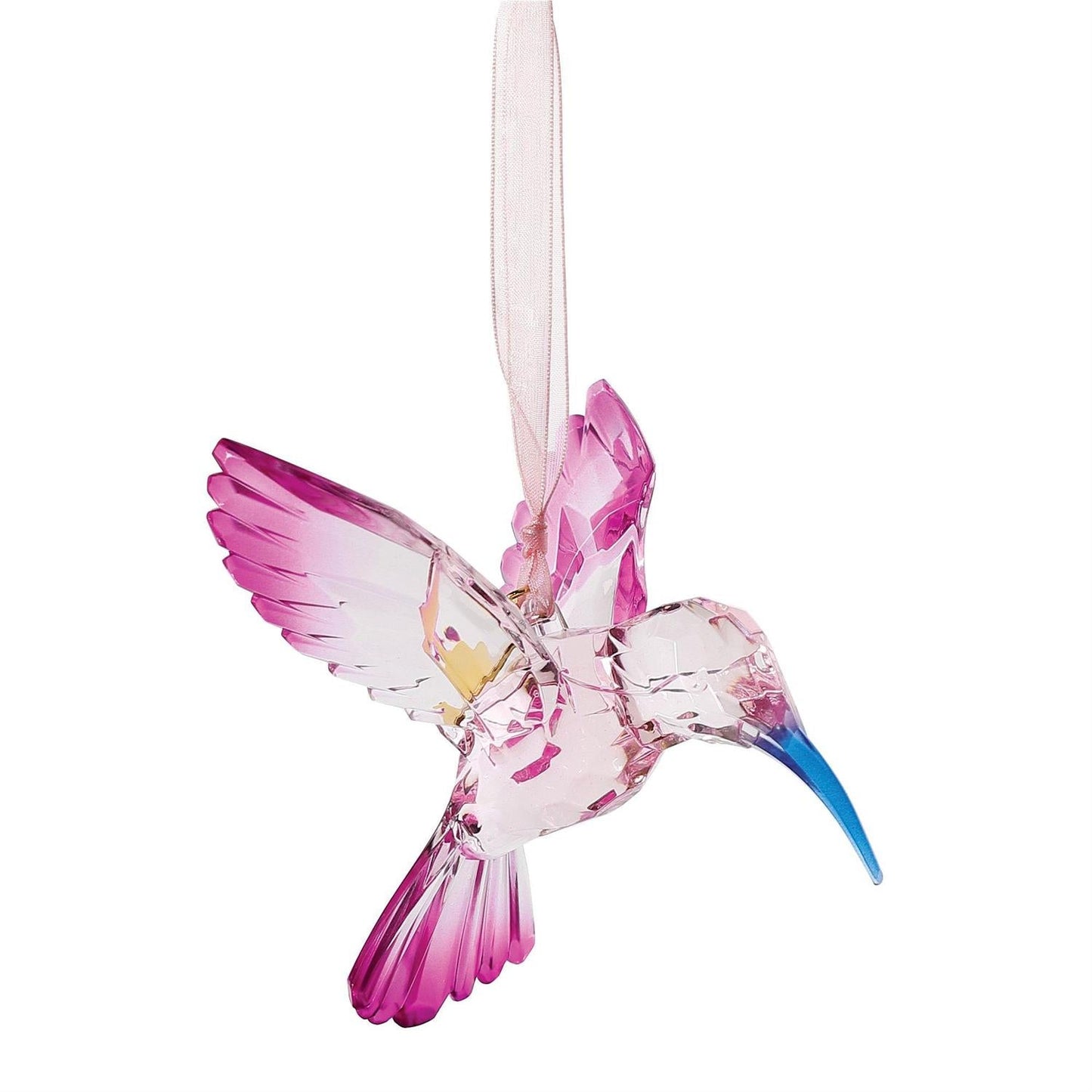 Facets Hummingbird Ornament Assorted