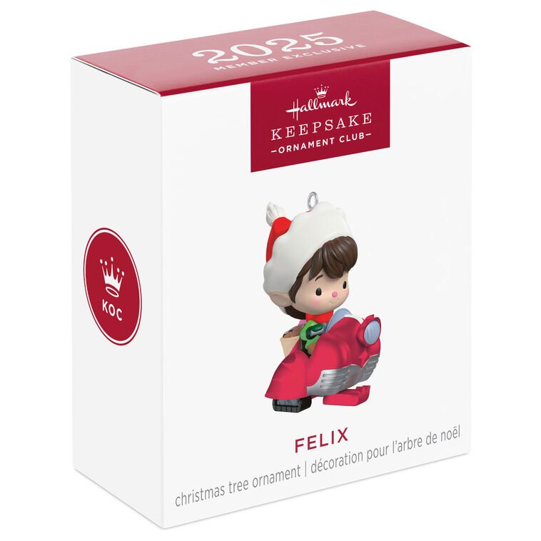 Felix 2025 Keepsake Miniature Ornament