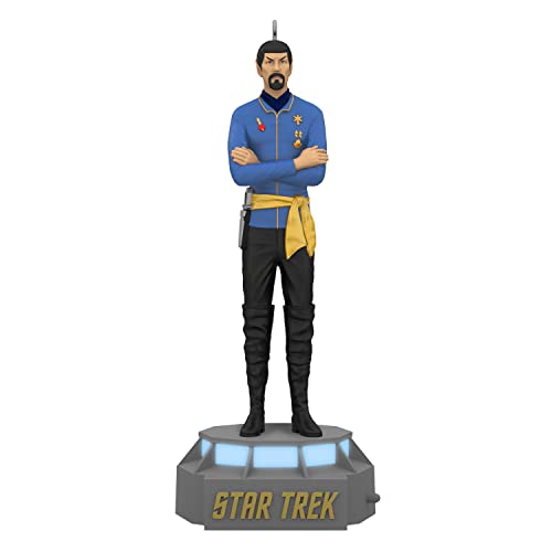 First Officer Spock, Star Trek Storytellers Collection Ornament, 2021 Hallmark Keepsake Light and Sound