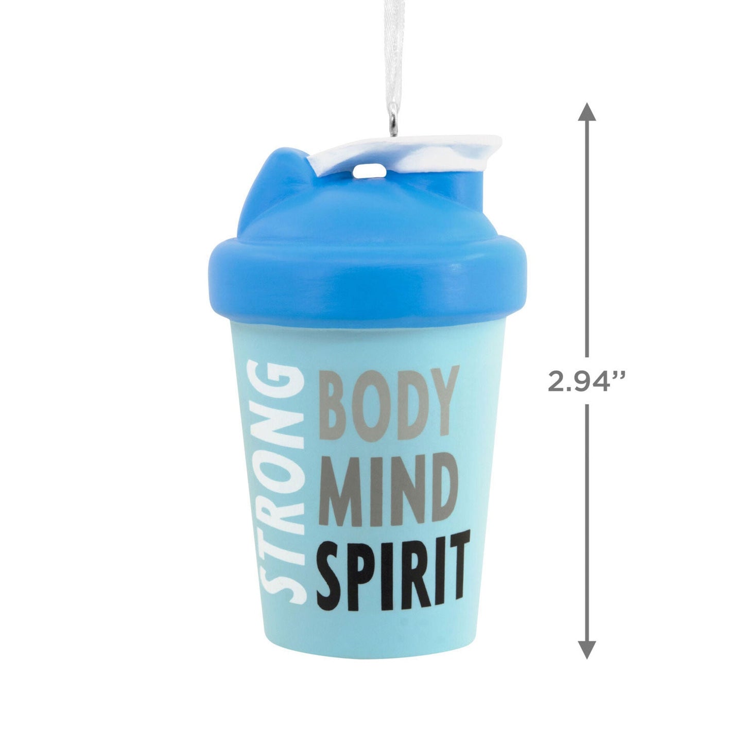 Fitness Shaker Bottle Tree Trimmer Ornament