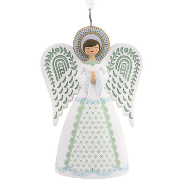 Folk Art Angel Ornament Tree Trimmer Ornament