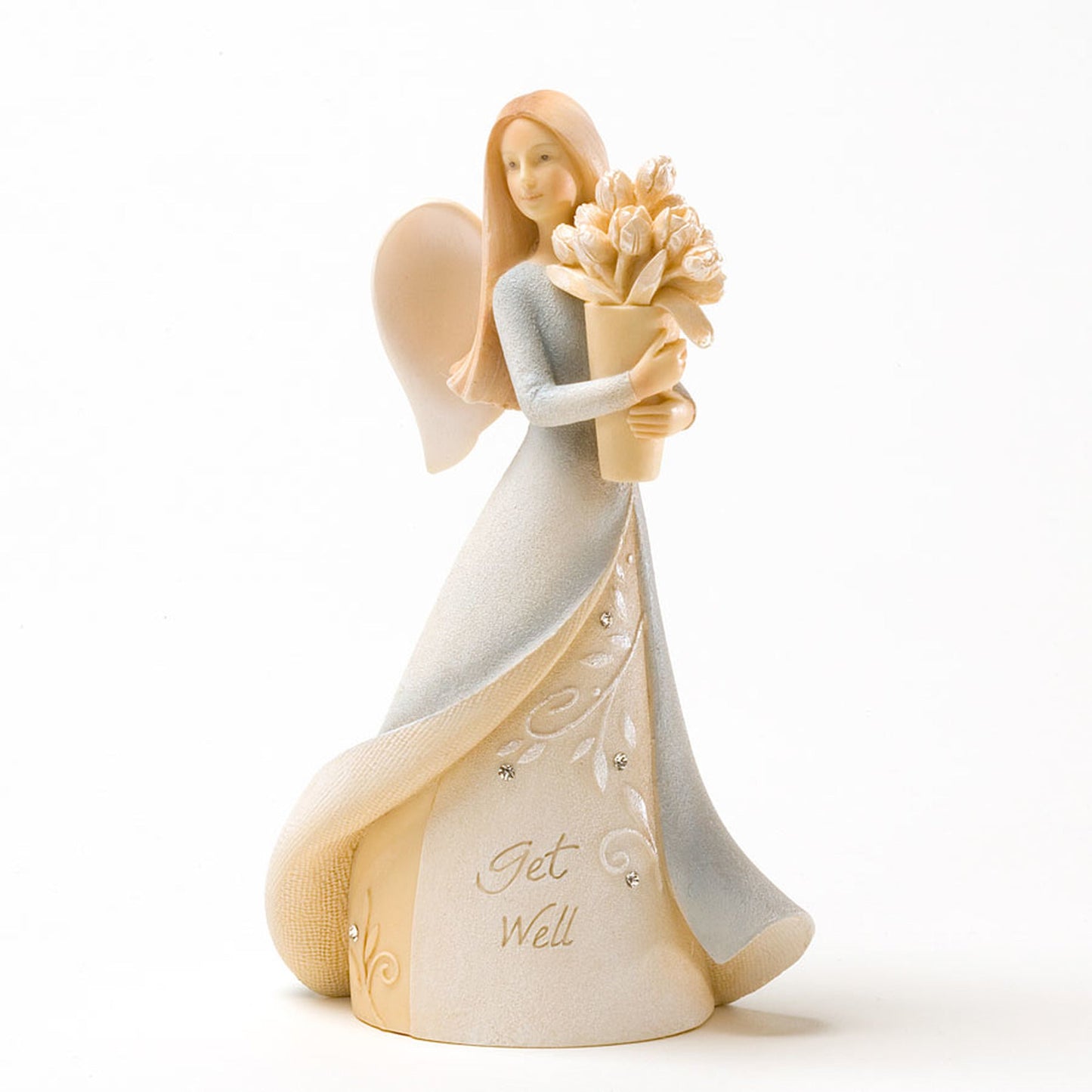Foundations Get Well Mini Angel Figurine