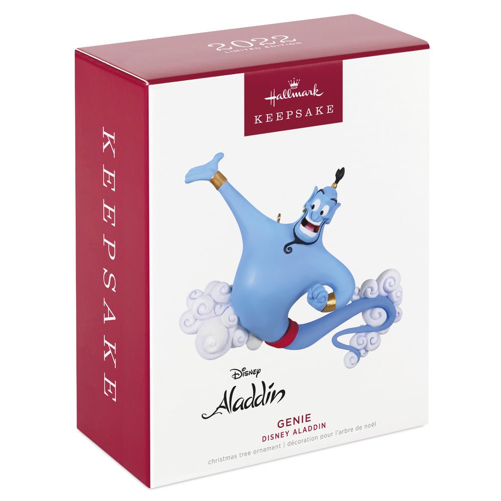 Genie Disney Aladdin, 2022 Hallmark Ornament Limited Quantity