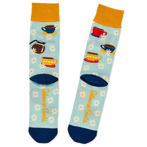 Gilmore Girls Life's Short, Talk Fast Crew Socks