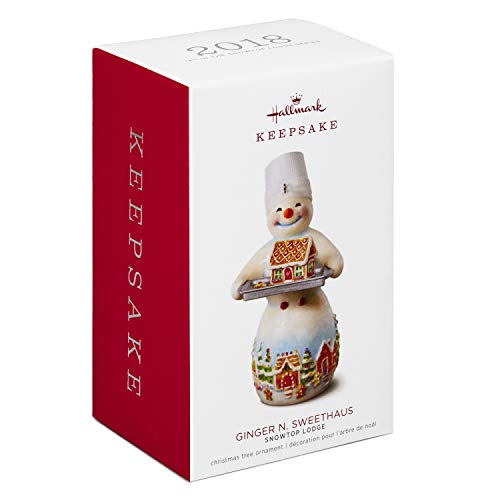 Ginger N. Sweethaus, Snowtop Lodge, 14th in the Series, 2018 Keepsake Ornament