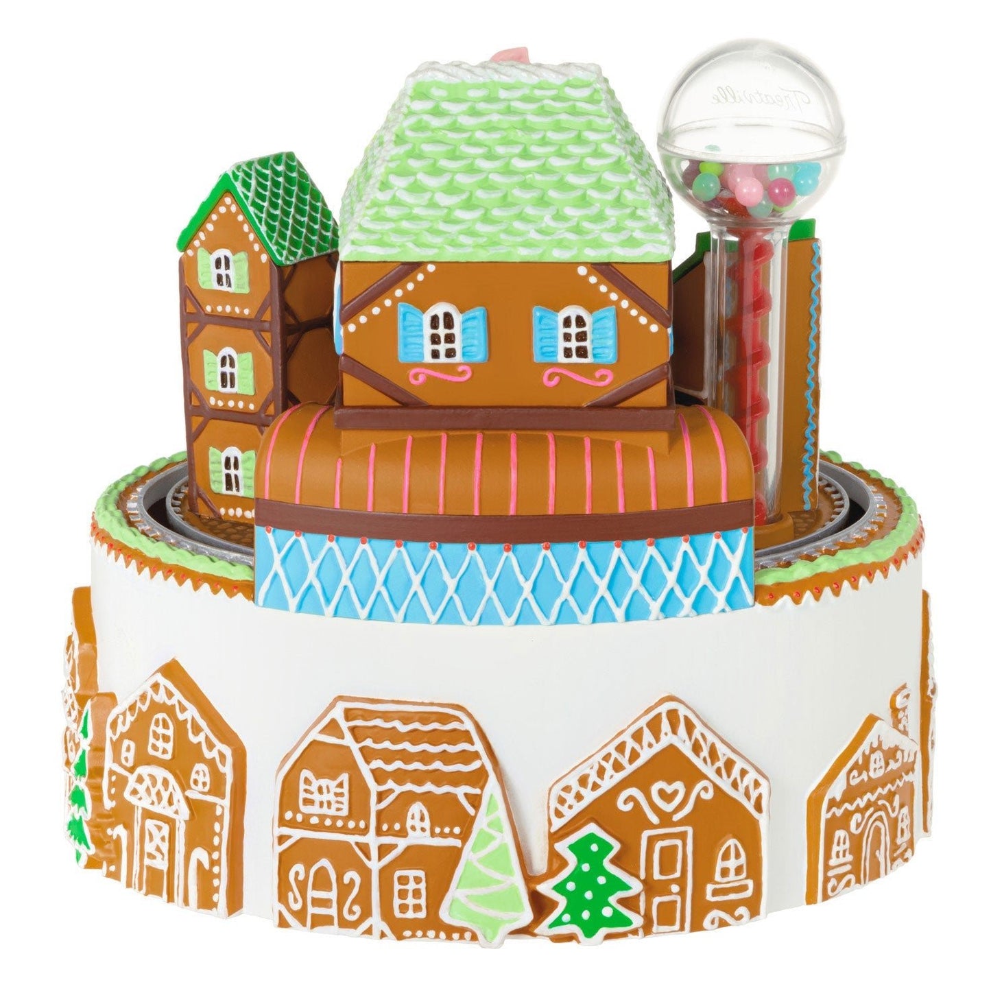 Gingerbread Village Musical, 2023 Keepsake Ornament With Light and Motion