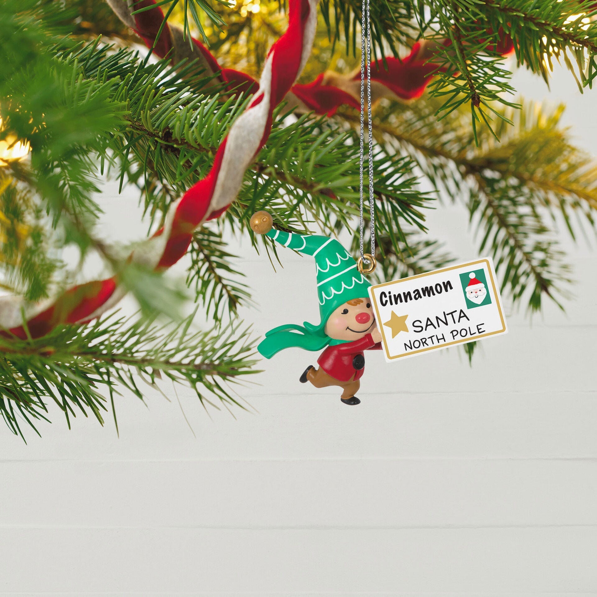 Gnome for Christmas Cinnamon's Letter to Santa, Limited 2023 Keepsake Ornament