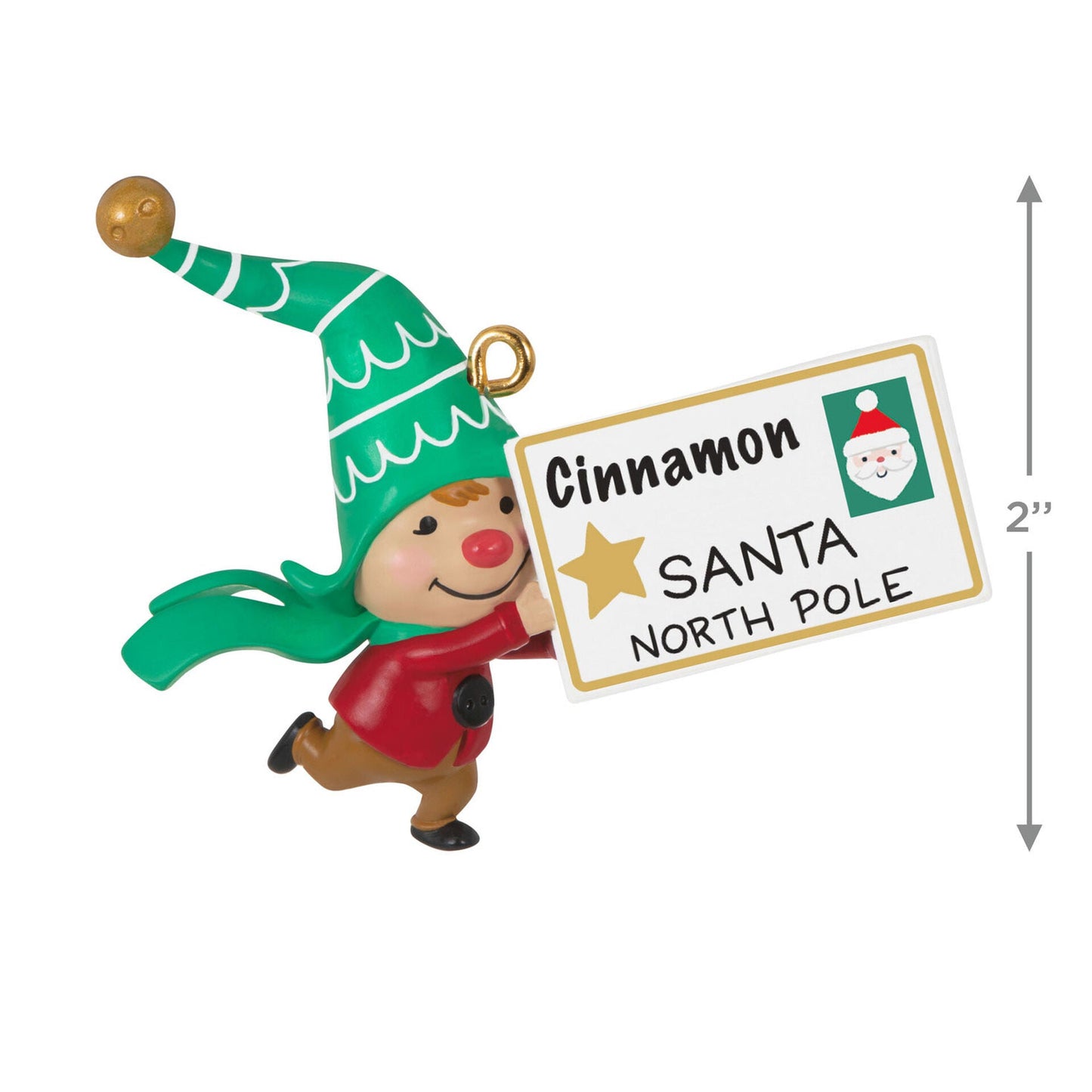 Gnome for Christmas Cinnamon's Letter to Santa, Limited 2023 Keepsake Ornament