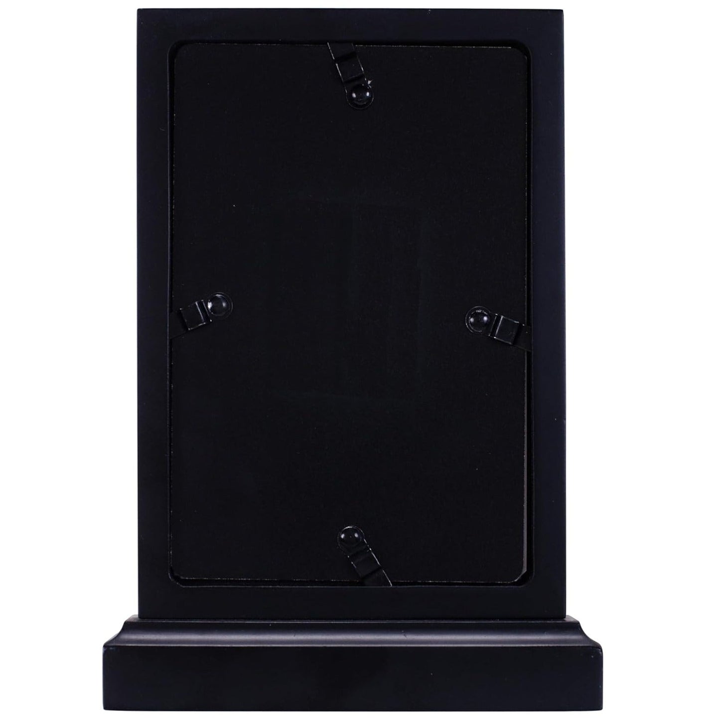 Grad Class of 2025 Platform Picture Frame with Metal Word Attachment Holds 4"x6" Photo