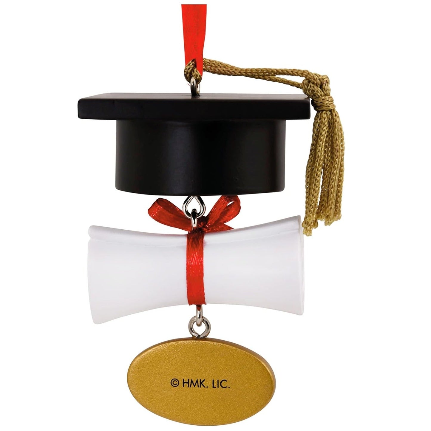 Graduation Cap and Diploma 2023 Christmas Ornament