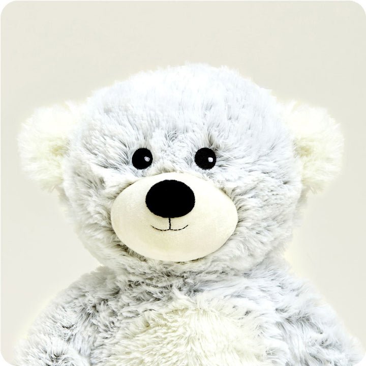 Gray Marshmallow Bear Warmies Plush