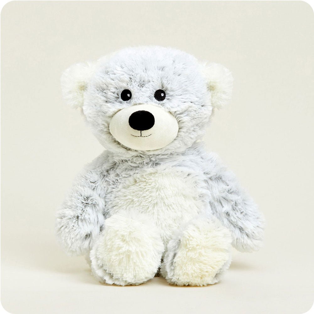 Gray Marshmallow Bear Warmies Plush