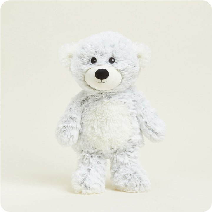 Gray Marshmallow Bear Warmies Plush