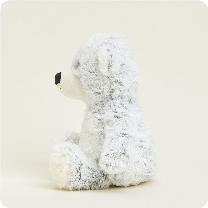 Gray Marshmallow Bear Warmies Plush