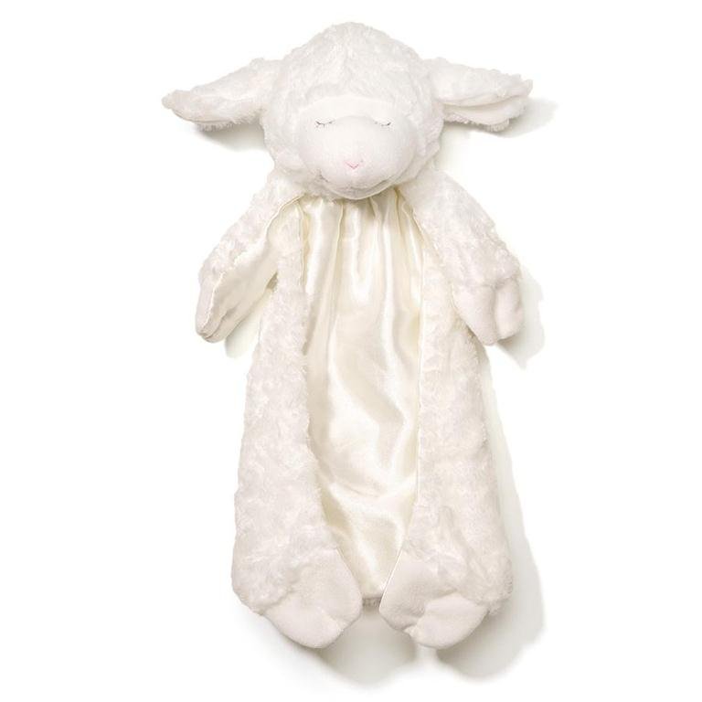 Gund Baby Winky the Lamb Huggybuddy with Built - in Baby Blanket, 15”