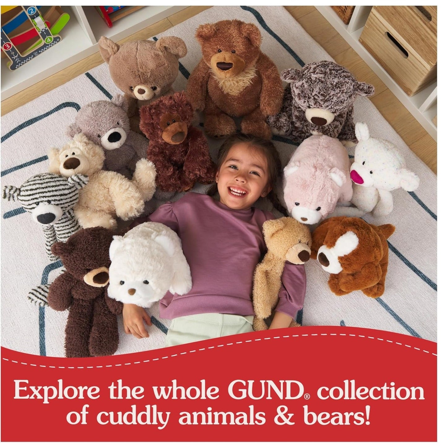 Gund Cozys Collection Monkey Plush, Brown, 10”