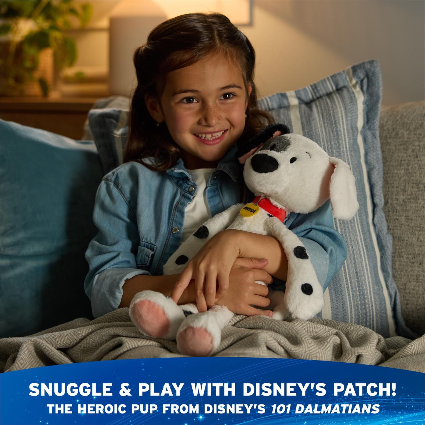 Gund Disney 101 Dalmatians Patch Toothpick Plush, 15”