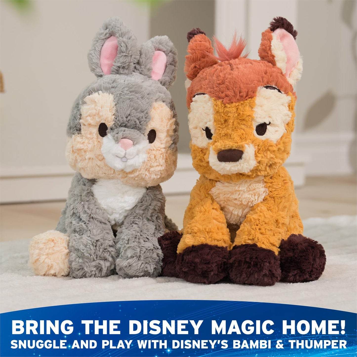Gund Disney Cozys Collection Bambi Plush, 10”