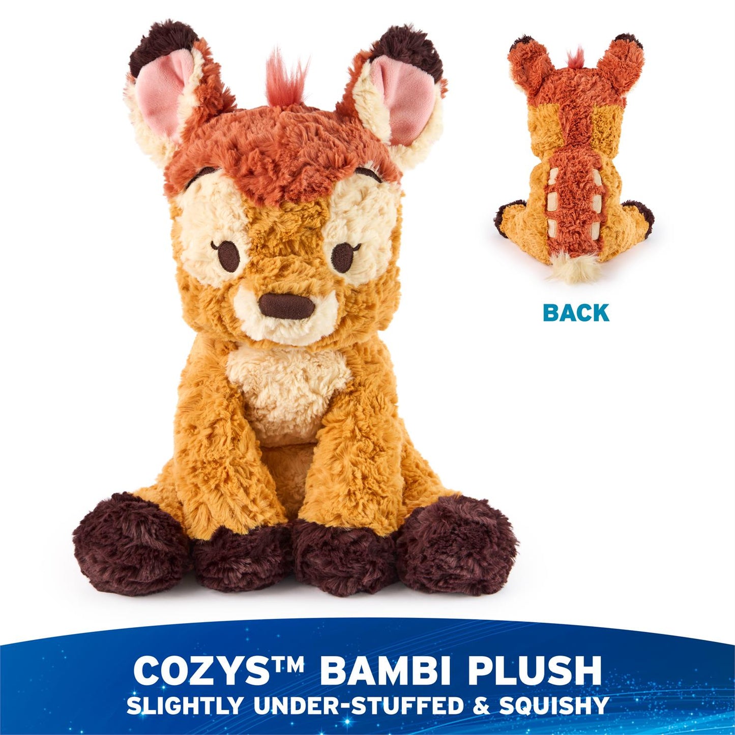 Gund Disney Cozys Collection Bambi Plush, 10”