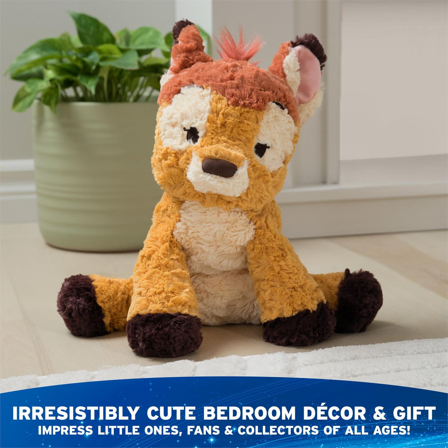 Gund Disney Cozys Collection Bambi Plush, 10”