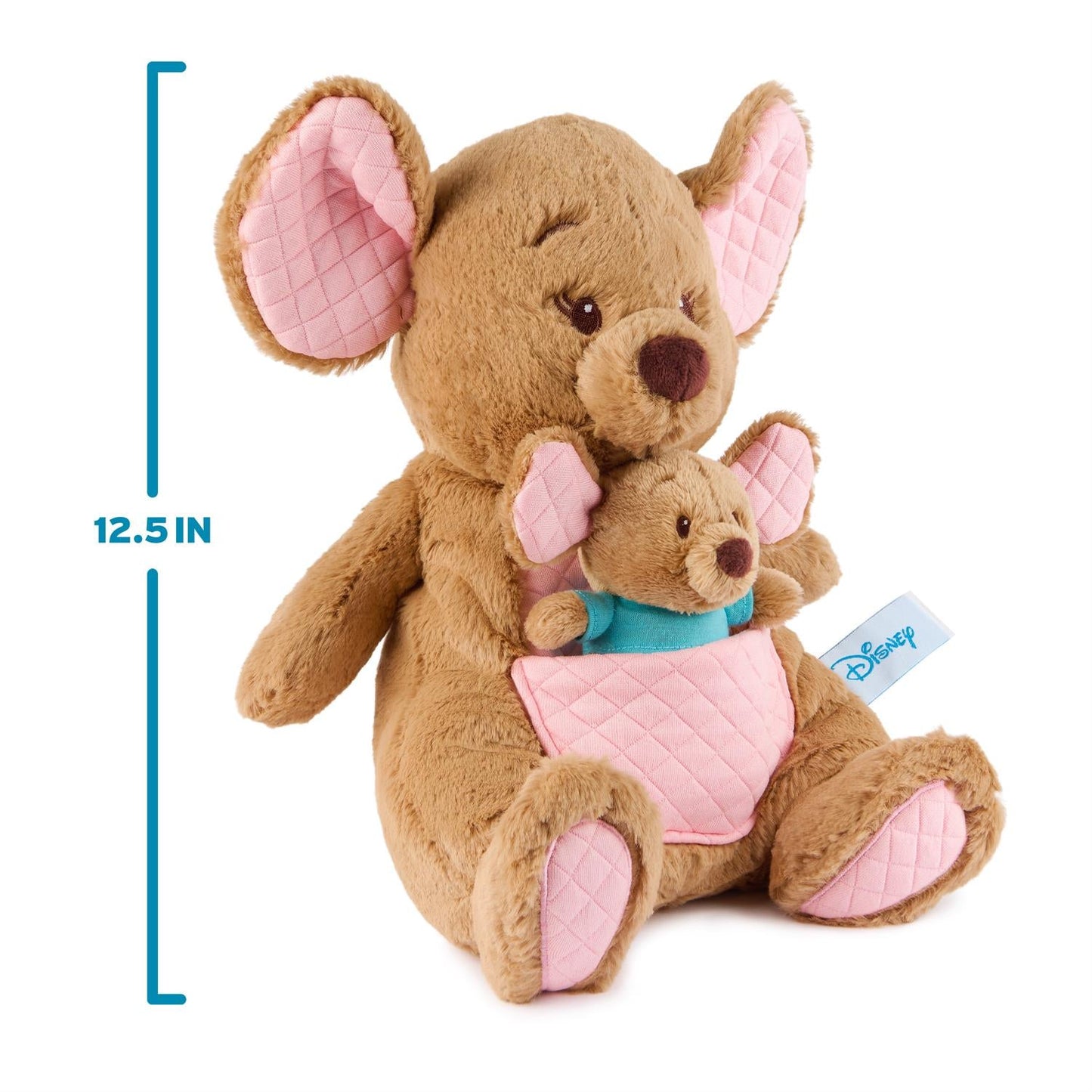GUND Disney Oh So Snuggly Kanga and Roo Plush, 12.5”