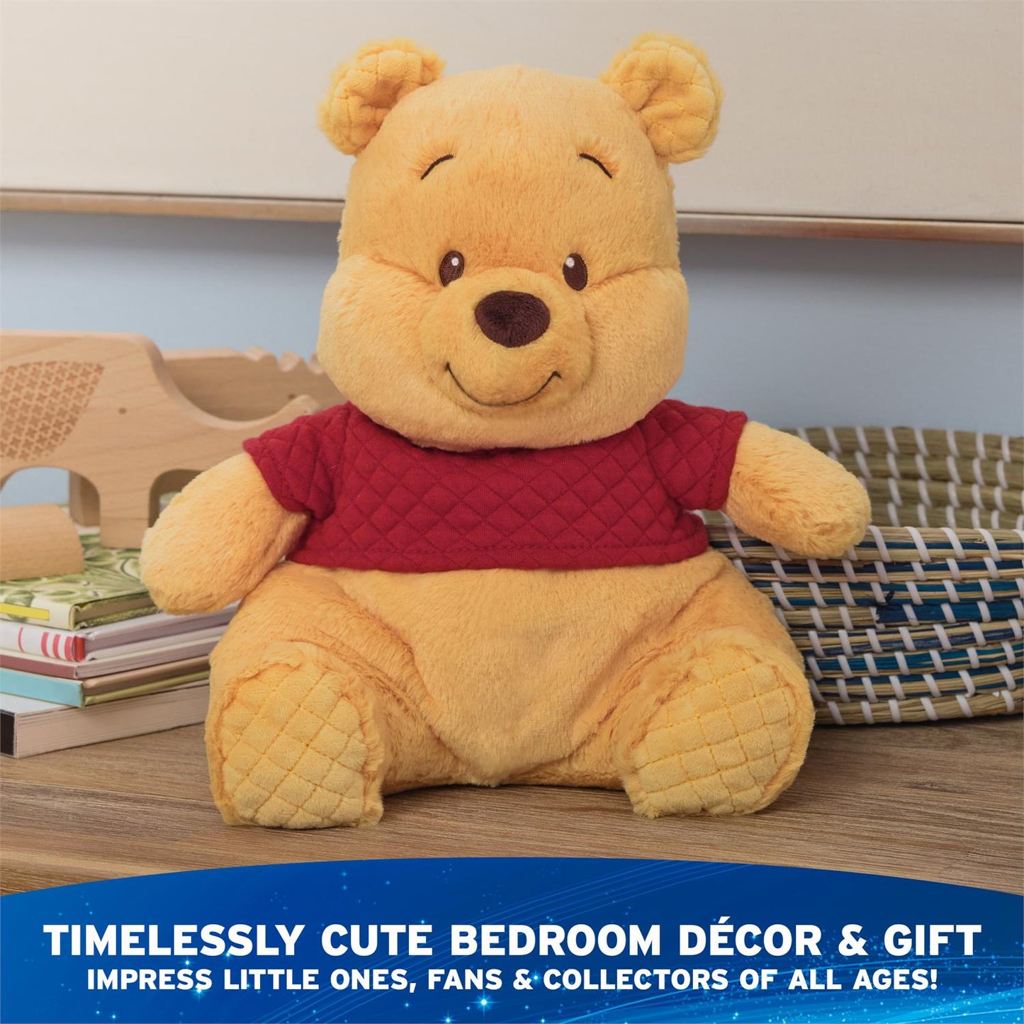 GUND Disney Oh So Snuggly Winnie The Pooh Plush, 12.5”