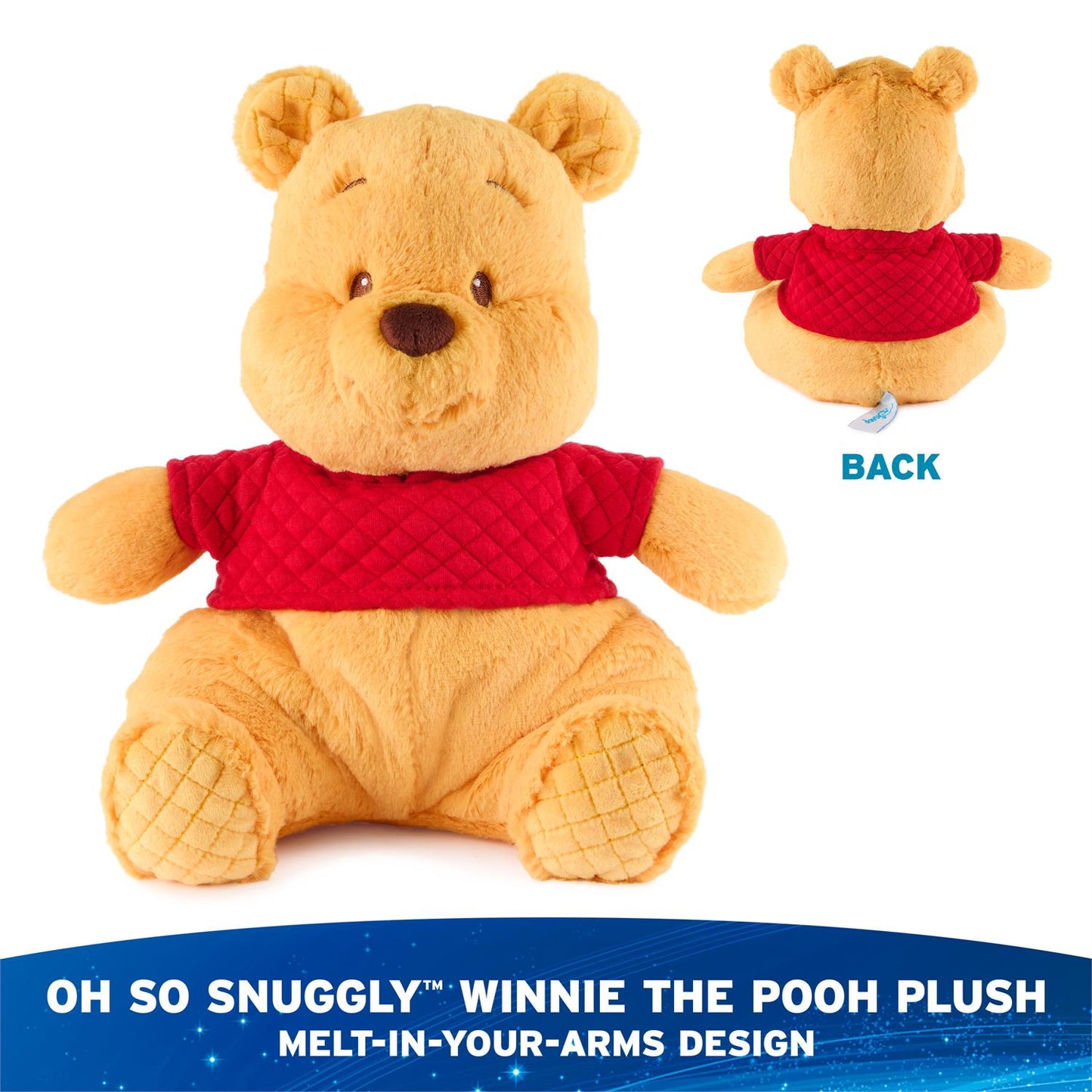 GUND Disney Oh So Snuggly Winnie The Pooh Plush, 12.5”