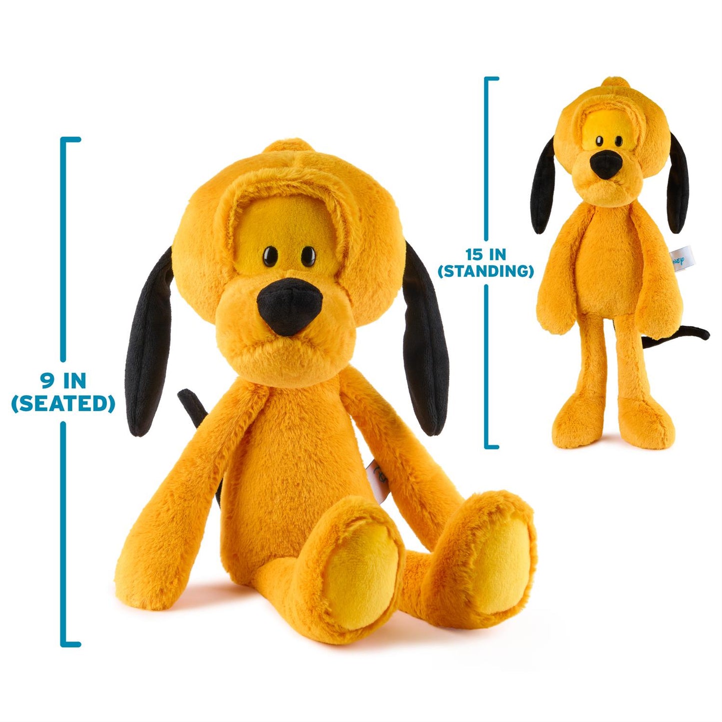 Gund Disney Pluto Toothpick Plush, 15”