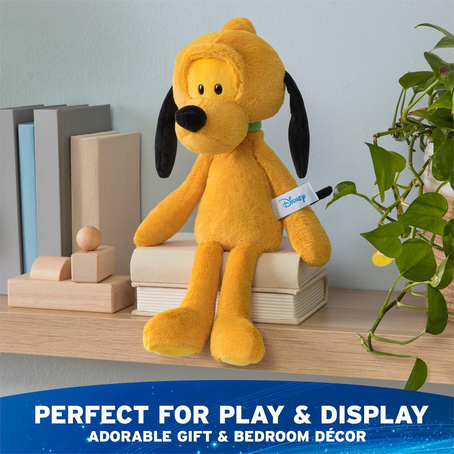 Gund Disney Pluto Toothpick Plush, 15”