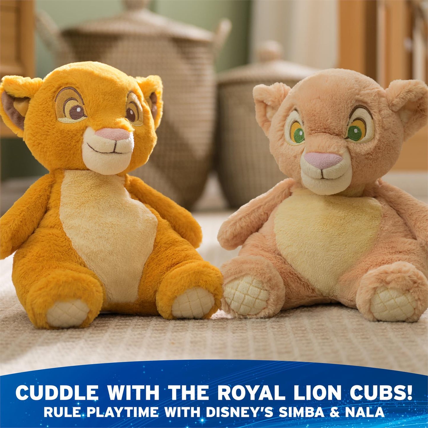 Gund Disney The Lion King Oh So Snuggly Simba Plush, 12.5”