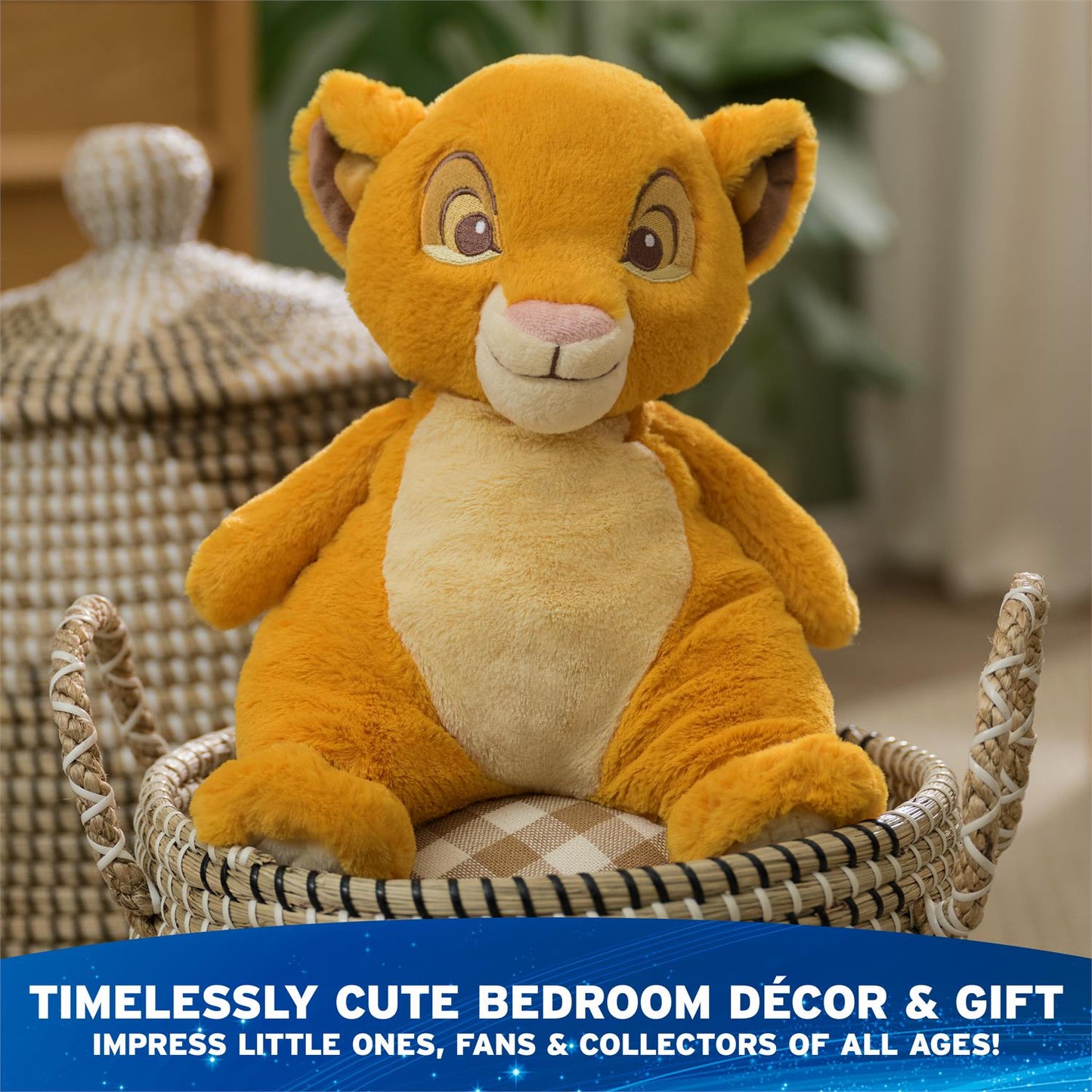 Gund Disney The Lion King Oh So Snuggly Simba Plush, 12.5”
