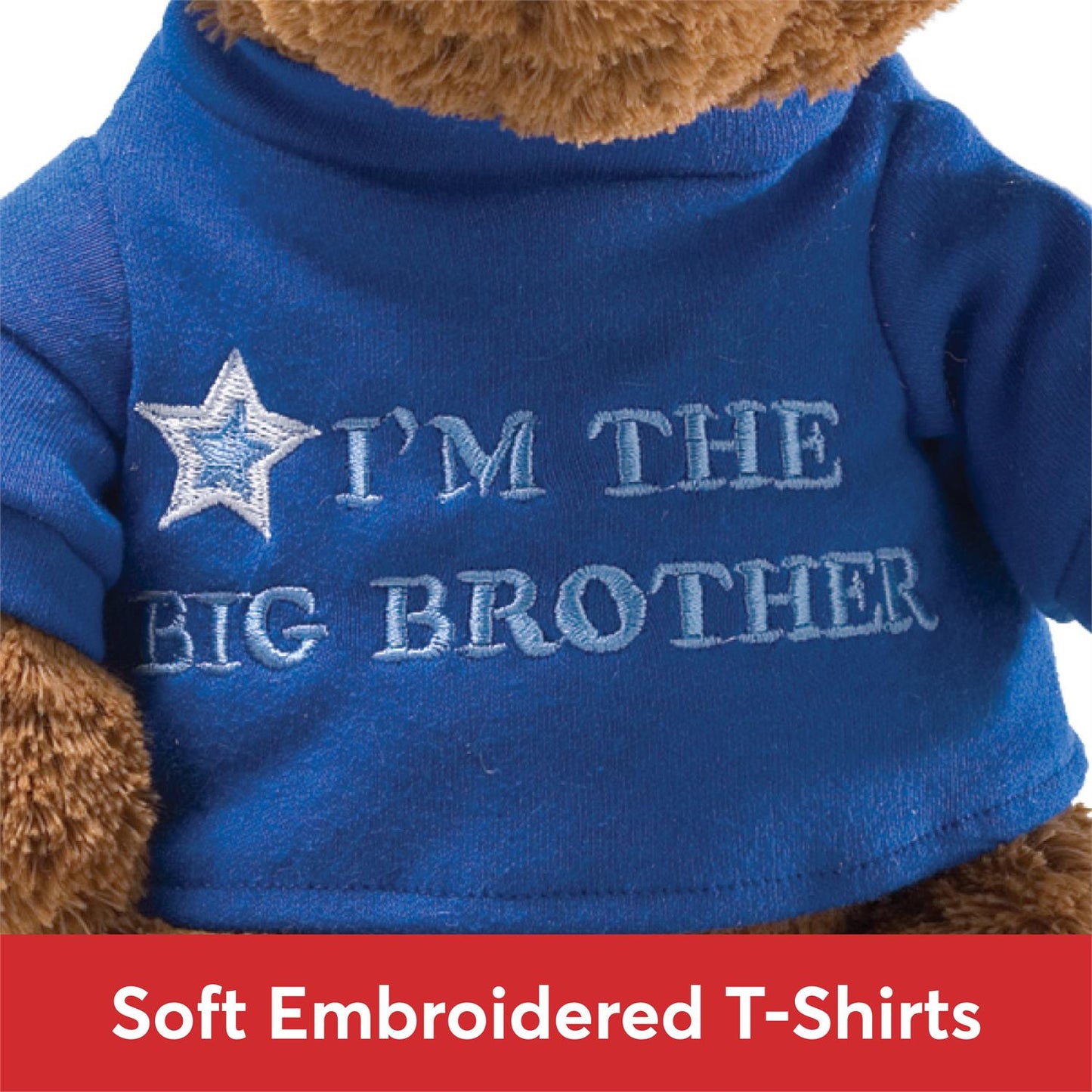 Gund I'm the Big Brother Brown Bear, 12"