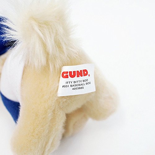 GUND Itty Bitty Boo #31 Baseball Dog Stuffed Animal Plush, 5"H