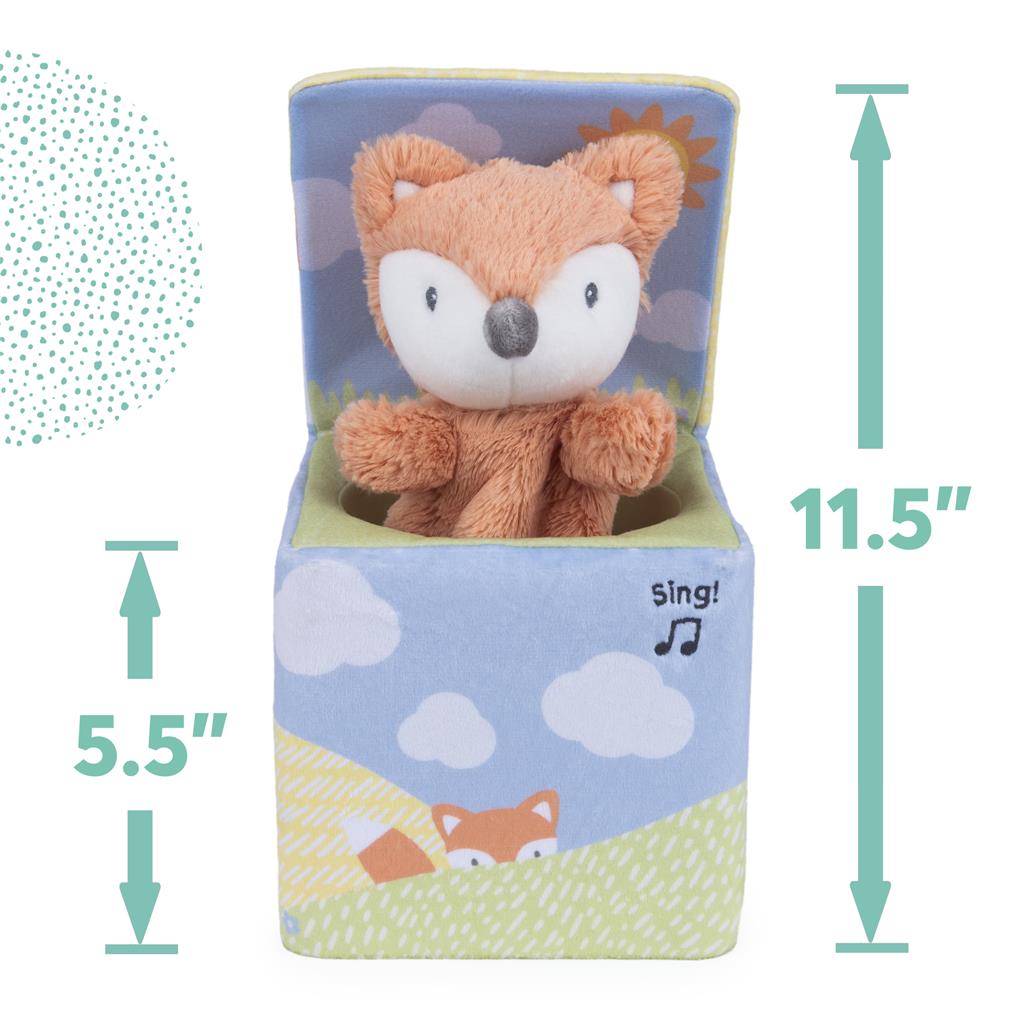 Gund Lil Luvs Fox in a Box, Emory