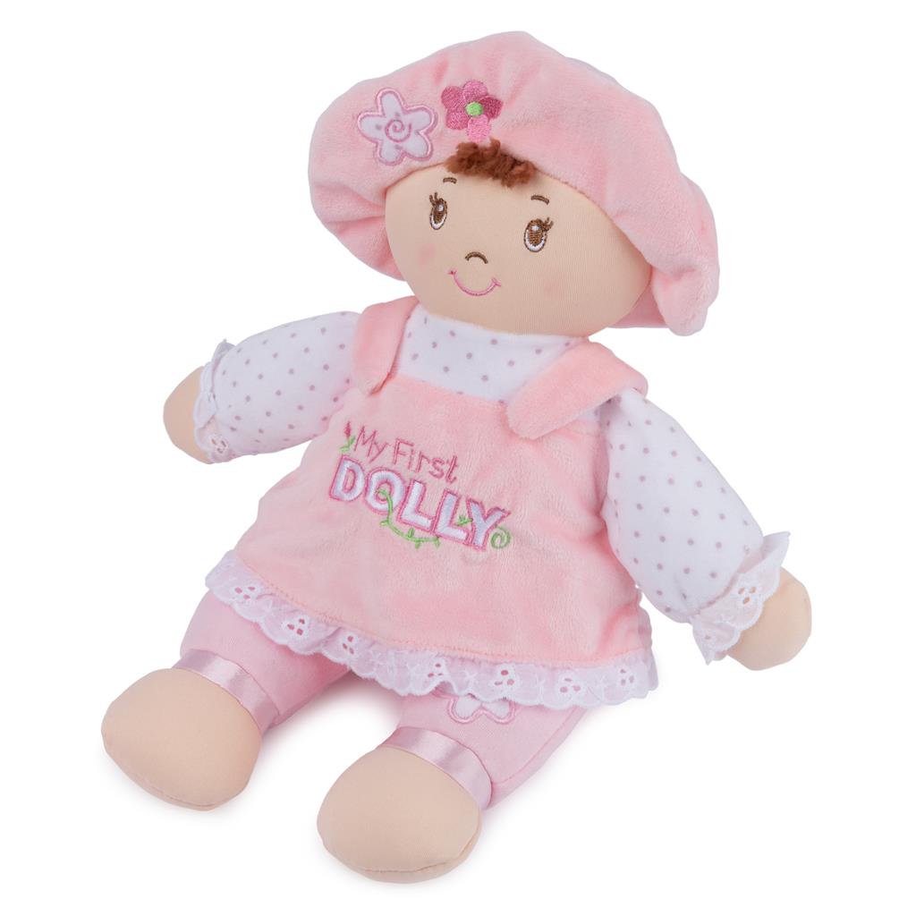 Gund My First Dolly, Brunette, 13"